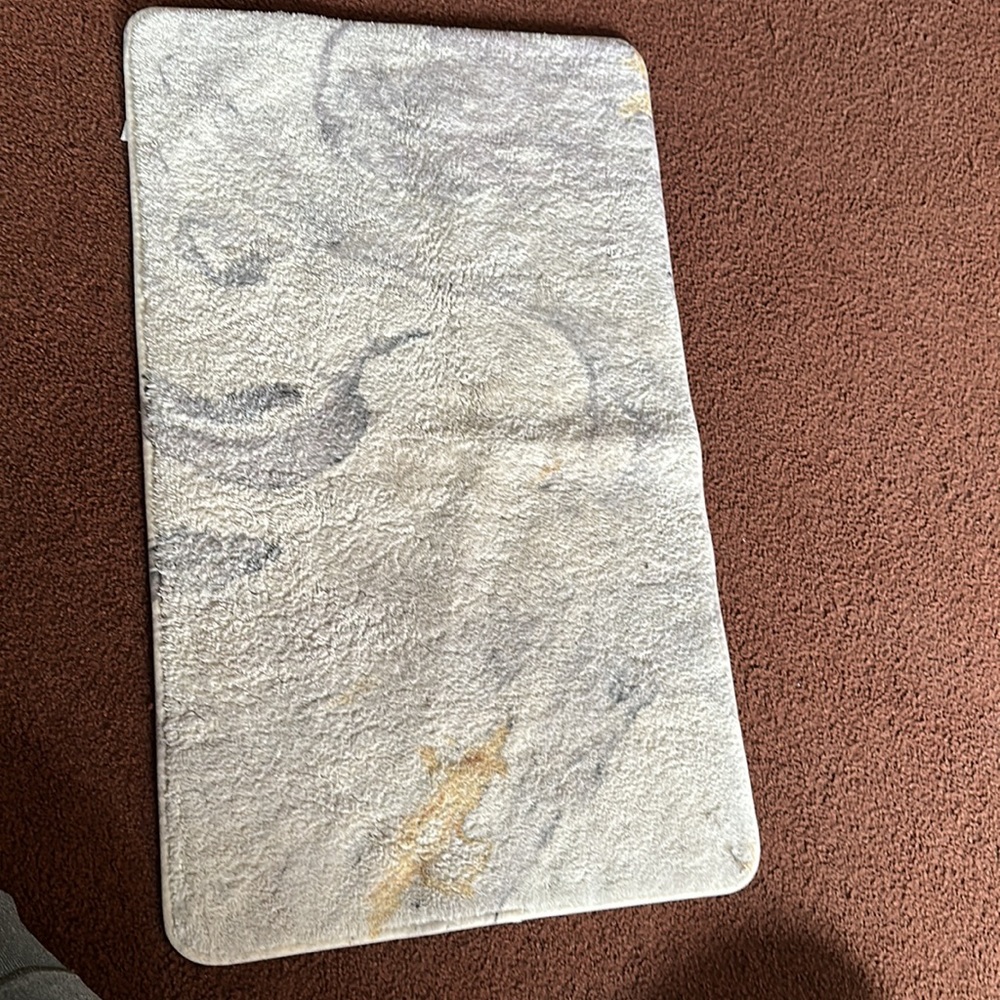 2 marble bath mats - Picture 2 of 4